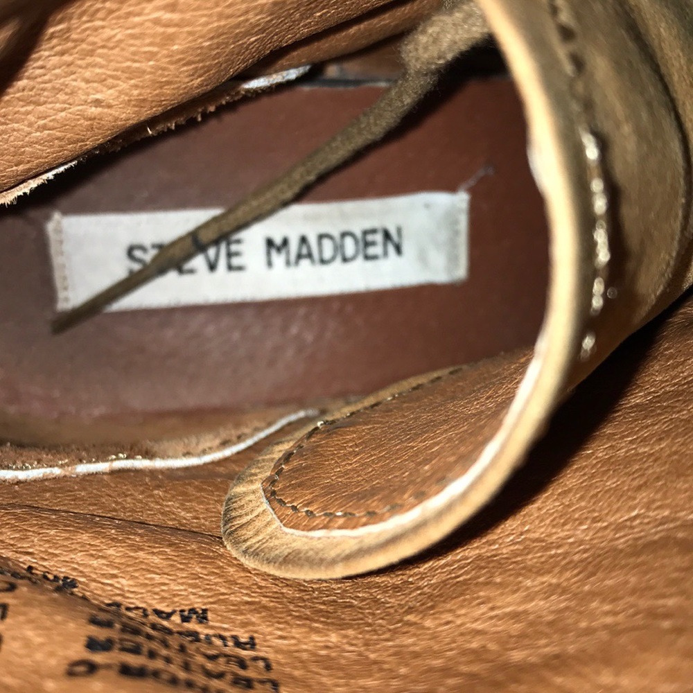 Steve Madden Ankle Combat Boot With Lace - image 4